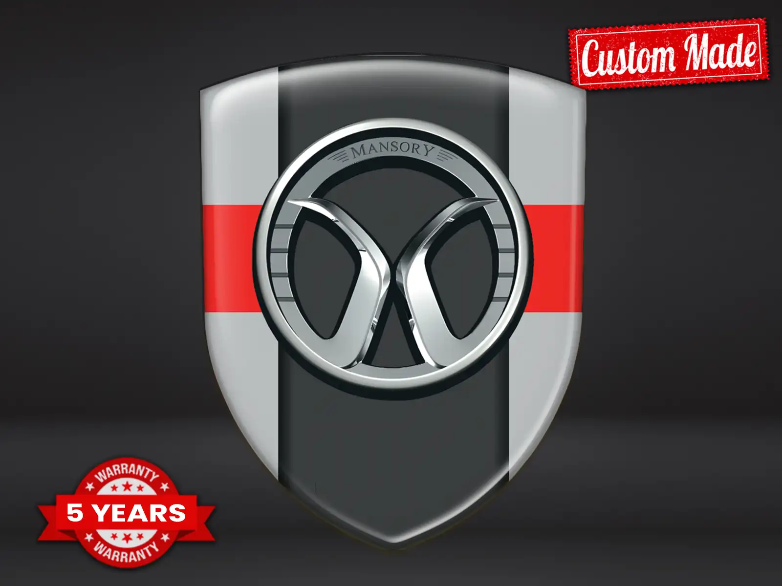 Mansory Vinilos Traseros Estilo Alta Calidad Personalizable
